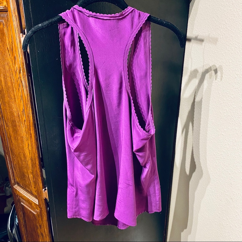 Trina Turk Razor back Tank Top - Picture 2 of 3